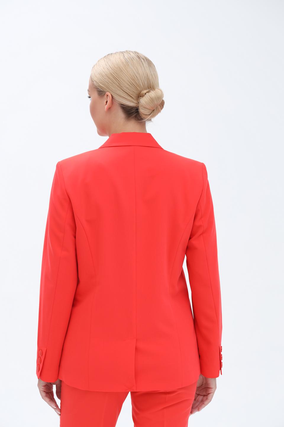 Жакет Olsen приталенный красный