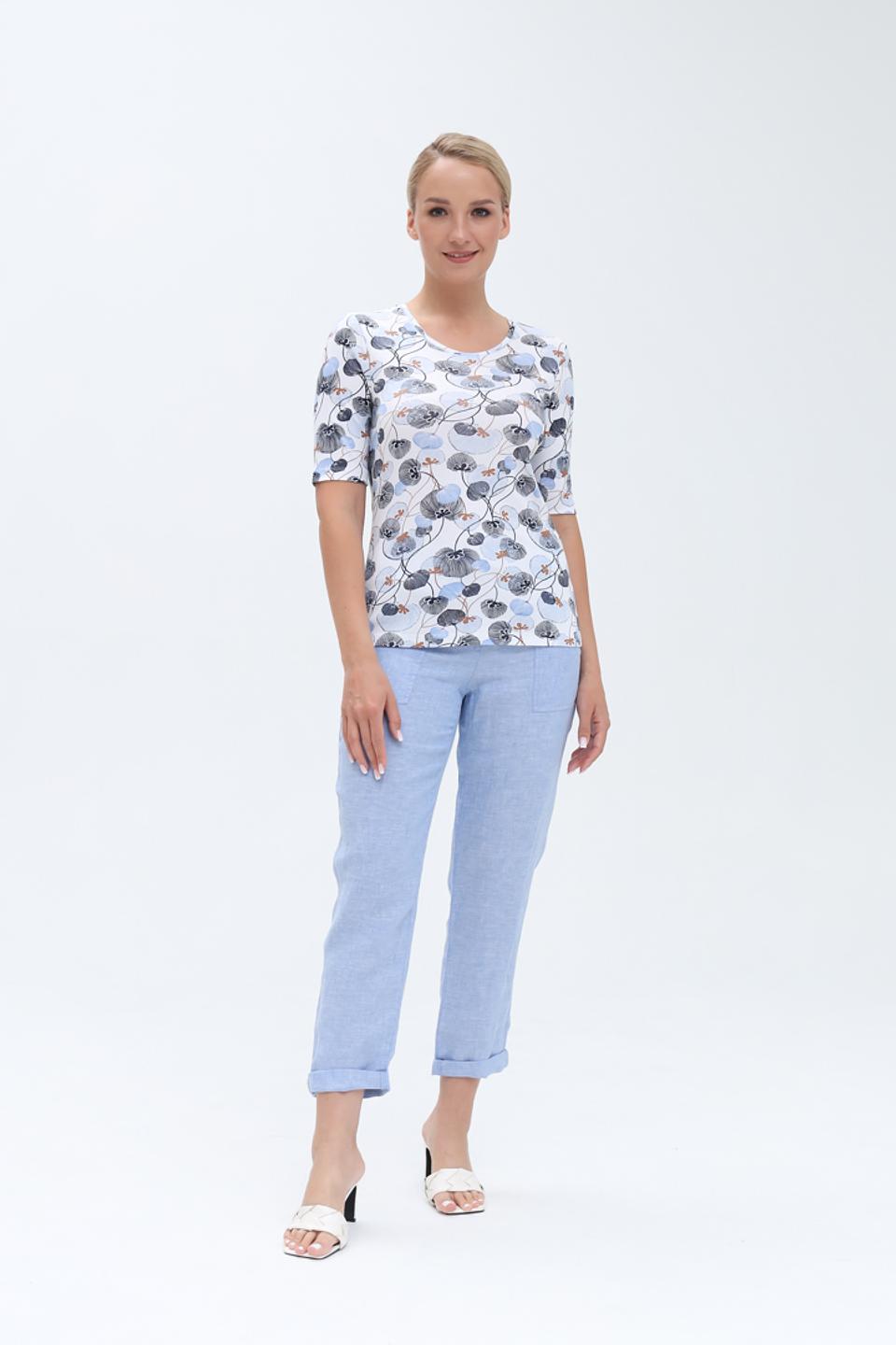 Футболка Olsen с цветочным принтом