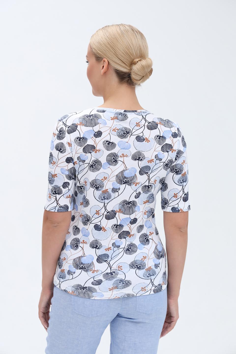 Футболка Olsen с цветочным принтом