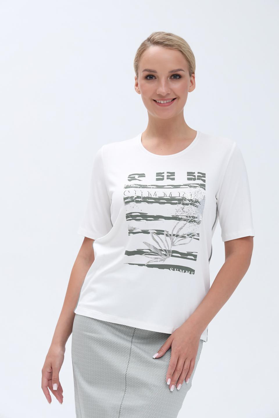 Футболка Frank Walder с принтом