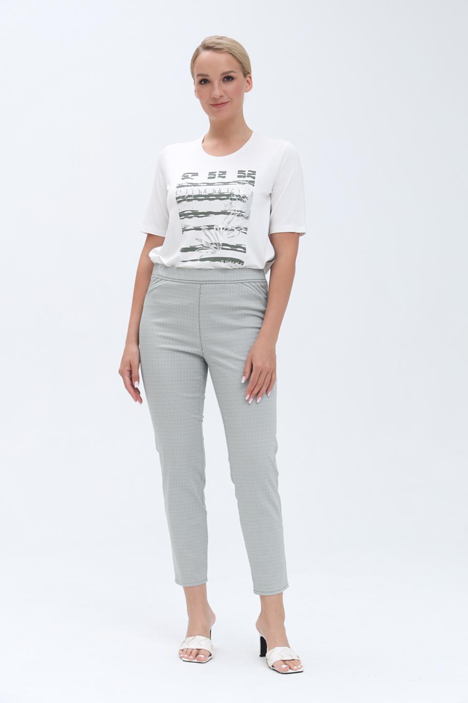 Брюки Frank Walder в клетку серые