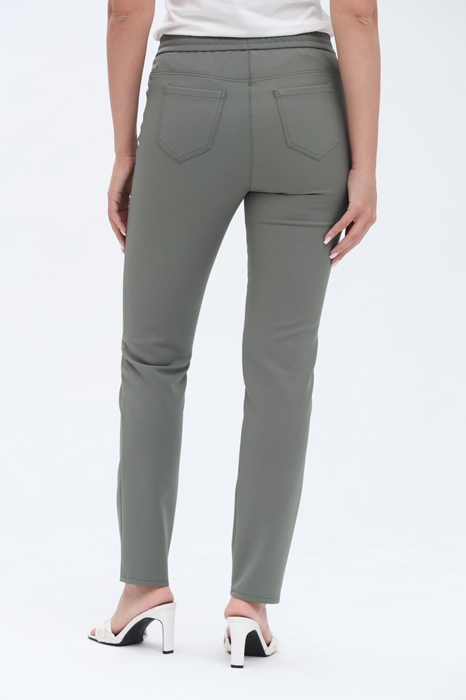 Брюки Frank Walder хаки с завязками