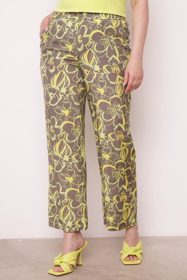 Брюки Thomas Rabe с цветочным принтом