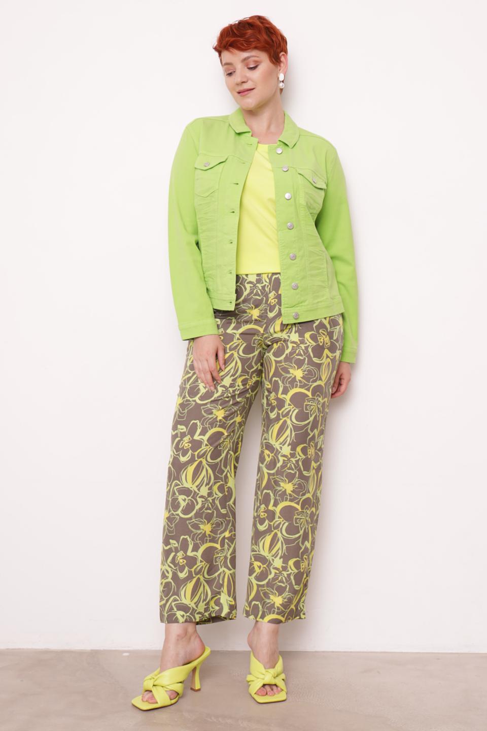 Брюки Thomas Rabe с цветочным принтом