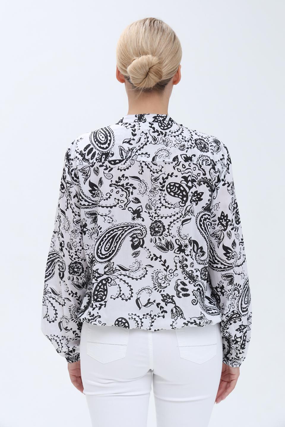 Блуза Monari с принтом пейсли