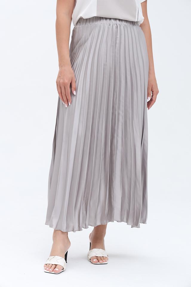Юбка Monari плиссированная серая