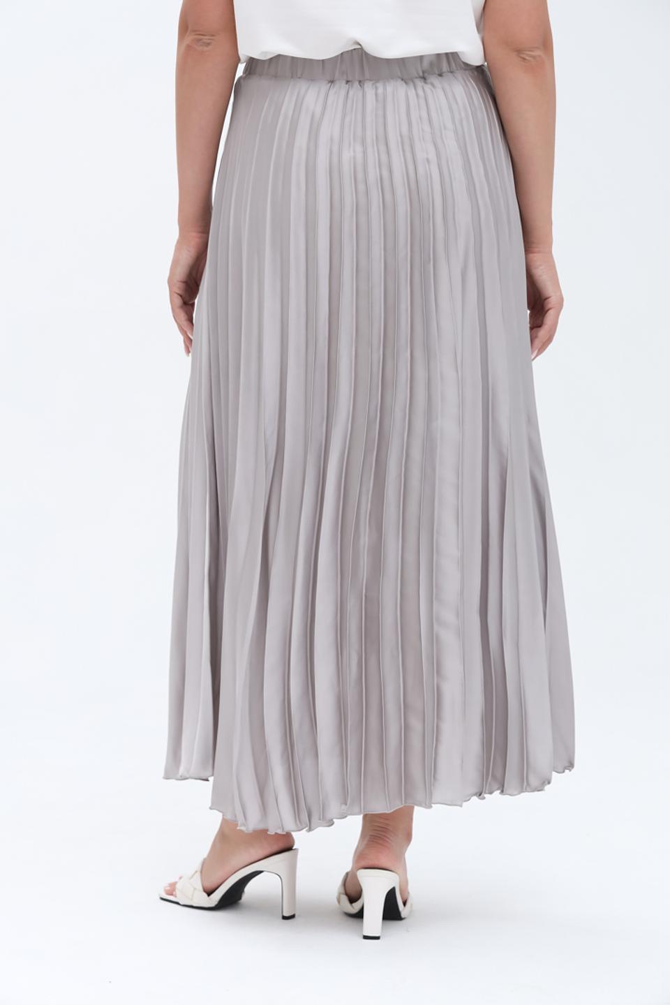 Юбка Monari плиссированная серая
