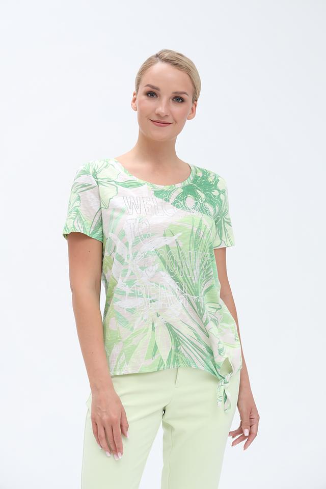 Футболка Monari с тропическим принтом
