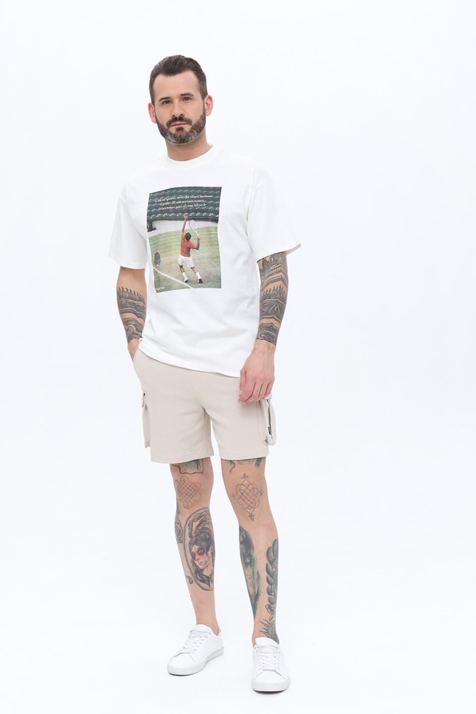 Шорты Alcott мужские бежевые