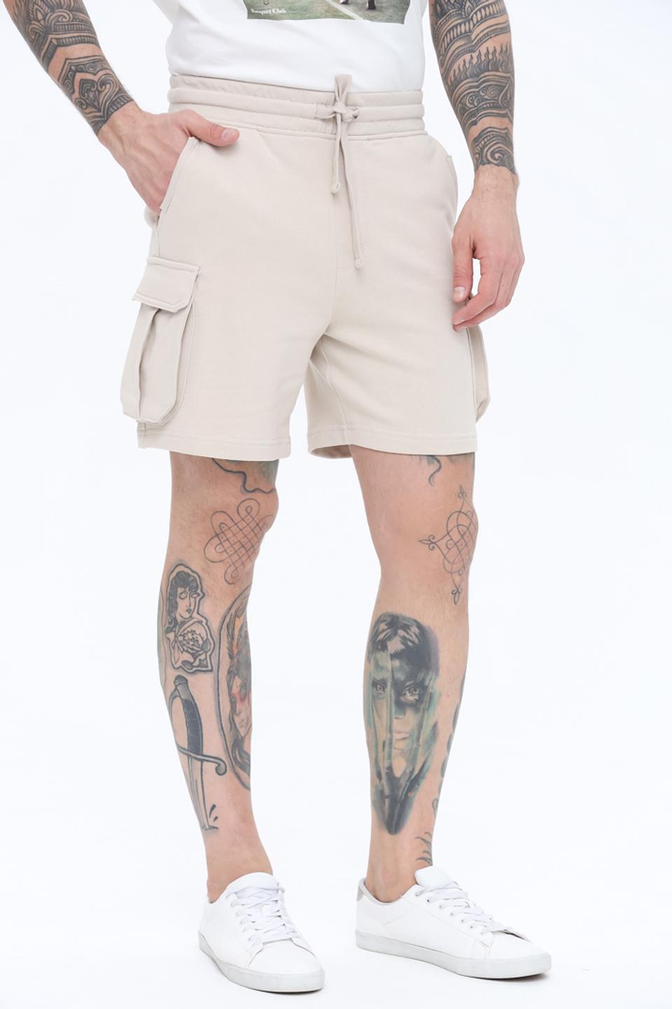 Шорты Alcott мужские бежевые