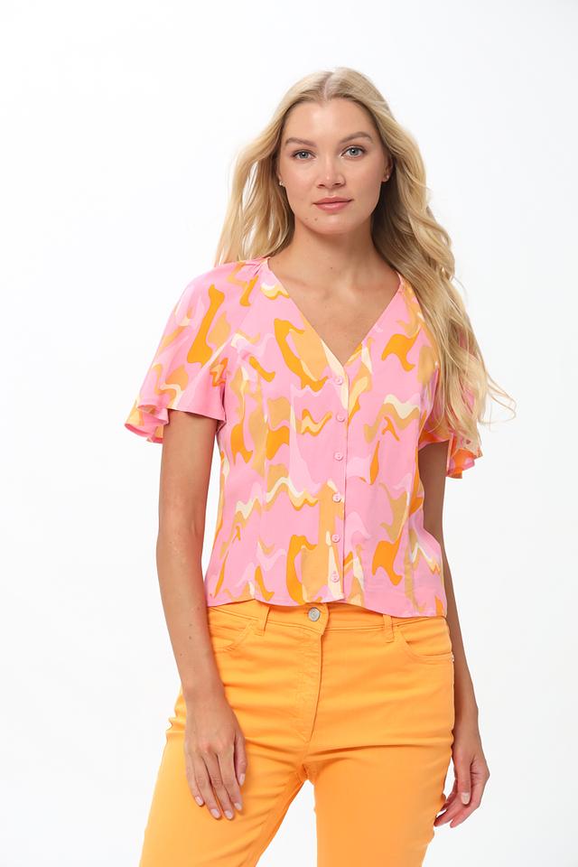 Блуза Tom Tailor с принтом