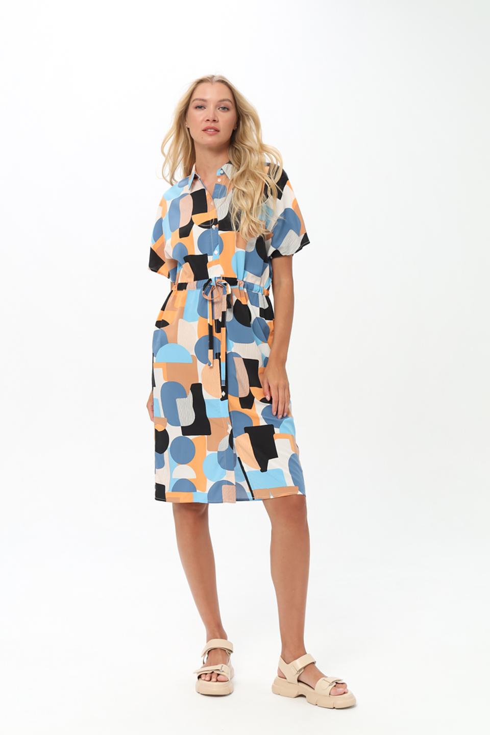 Платье Tom Tailor с геометрическим принтом