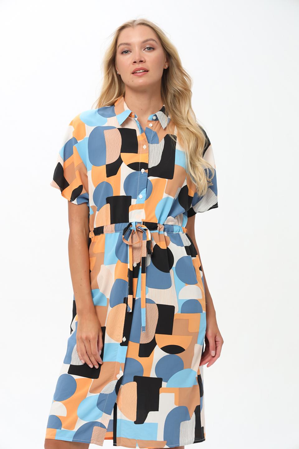 Платье Tom Tailor с геометрическим принтом