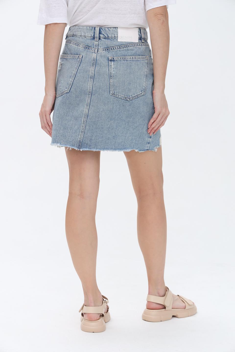 Юбка Tom Tailor denim light blue