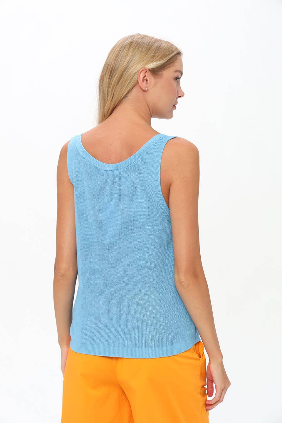 Топ Tom Tailor girl голубой