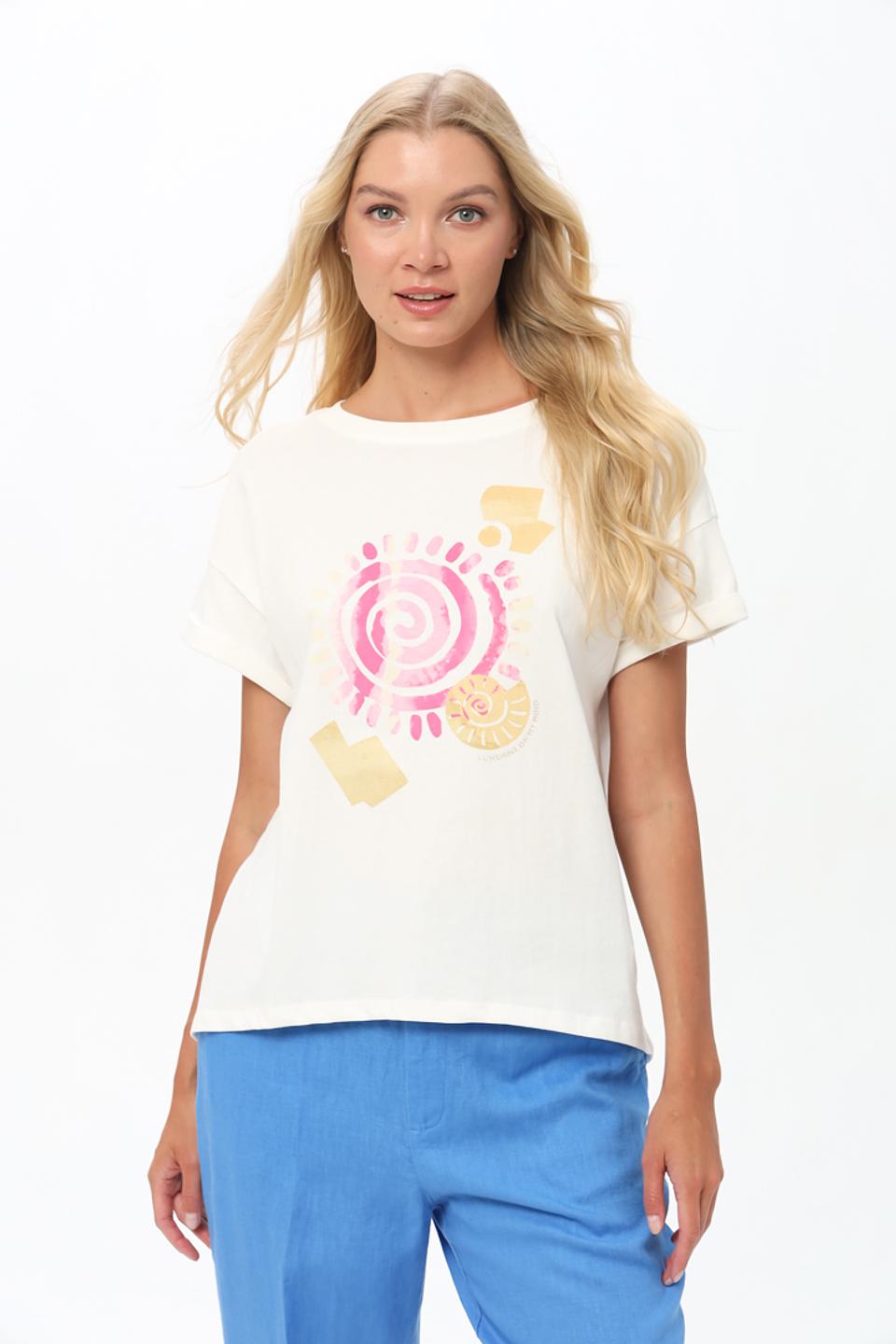 Футболка Tom Tailor с принтом