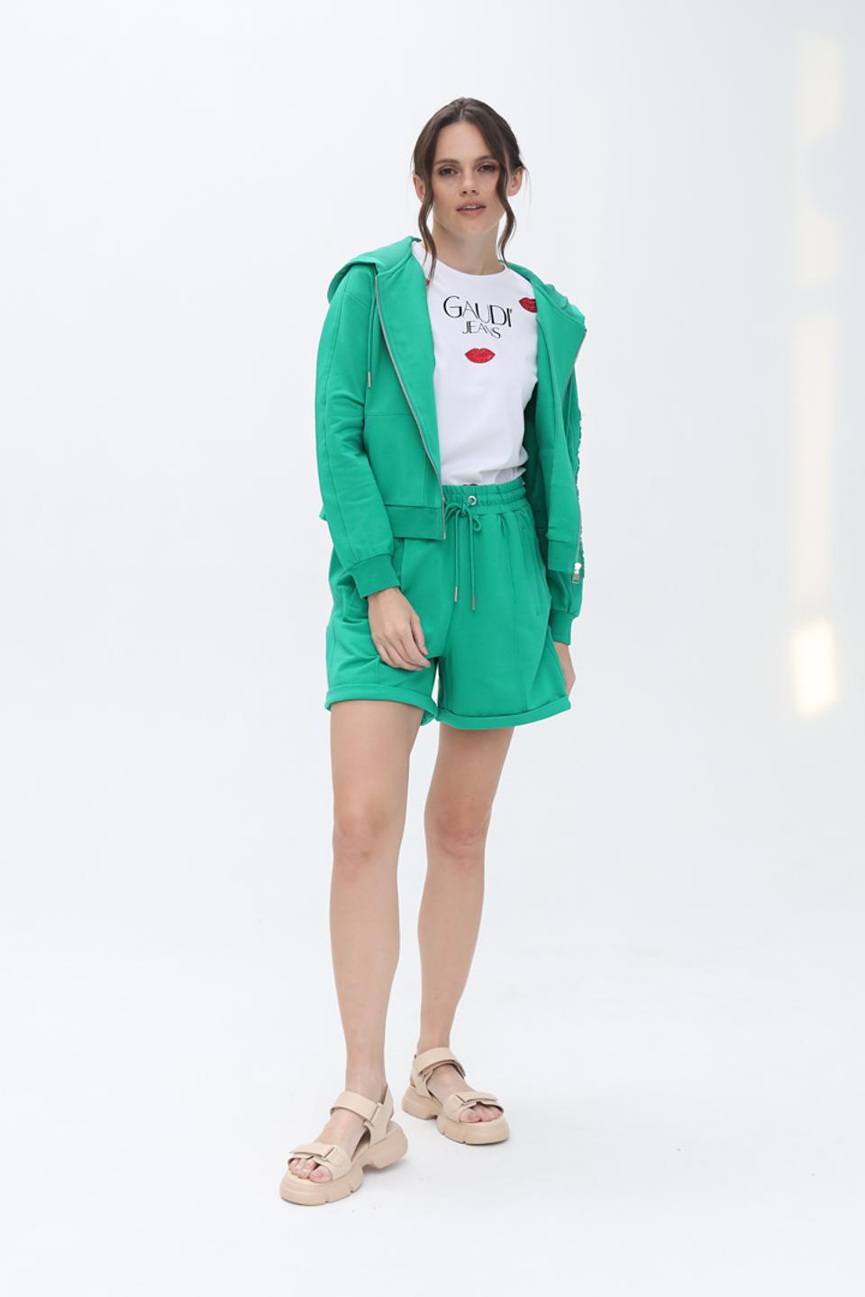 Толстовка Gaudi Jeans Couture зелёная