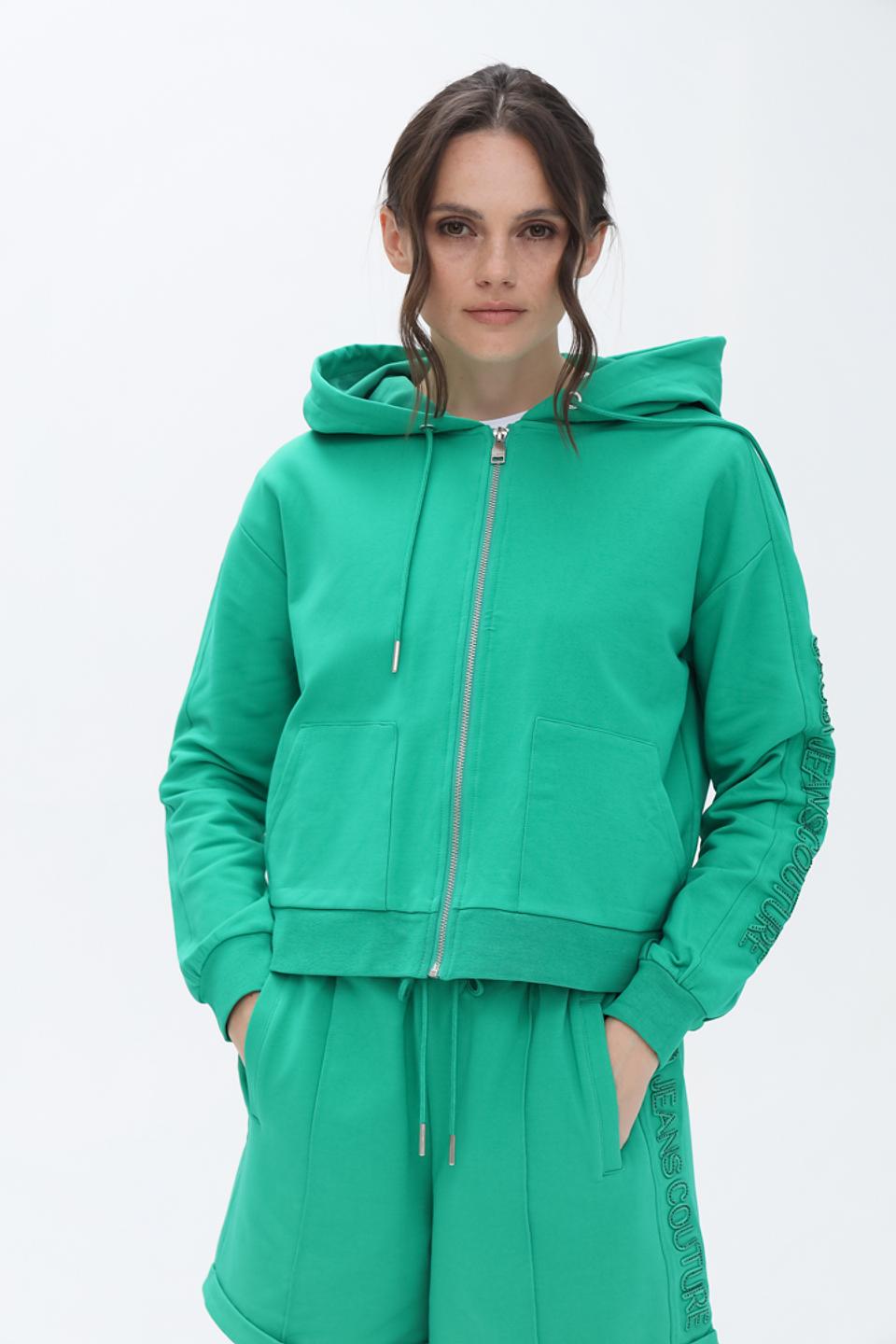 Толстовка Gaudi Jeans Couture зелёная