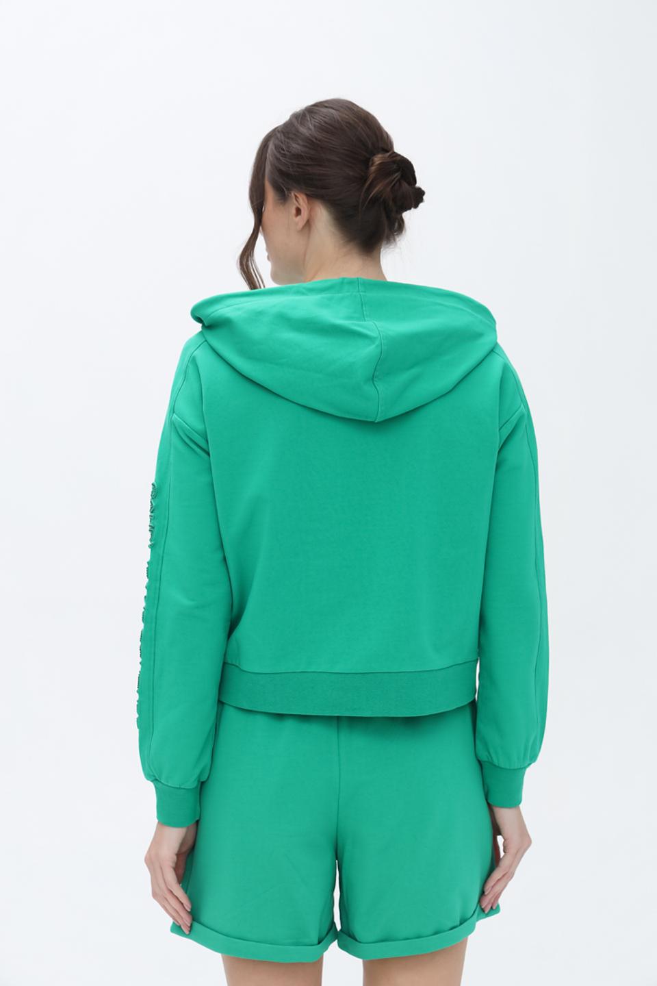 Толстовка Gaudi Jeans Couture зелёная