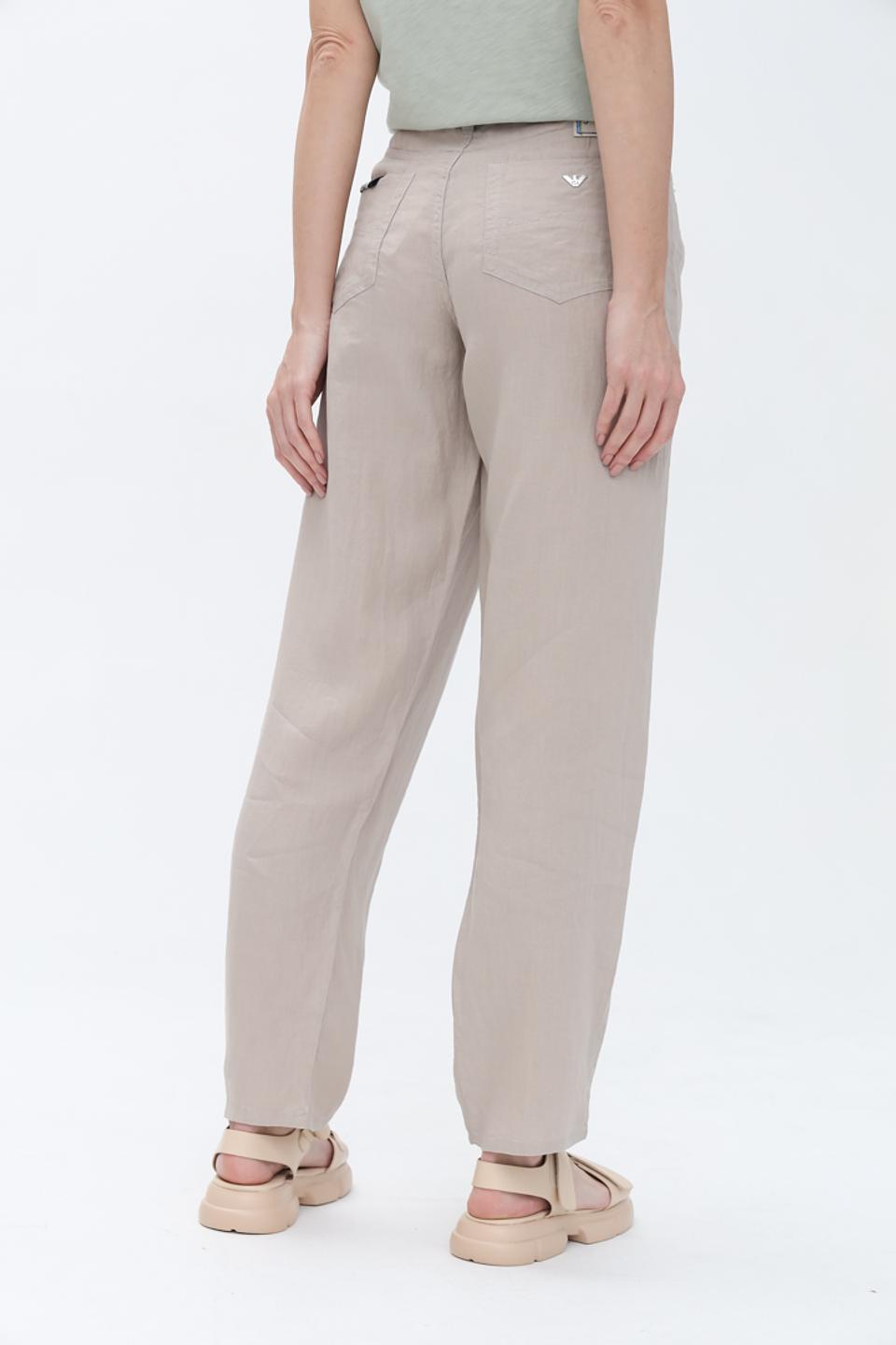 Джинсы Emporio Armani бежевые