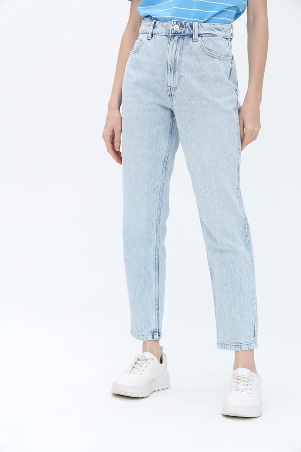 Джинсы Alcott Mom fit голубые