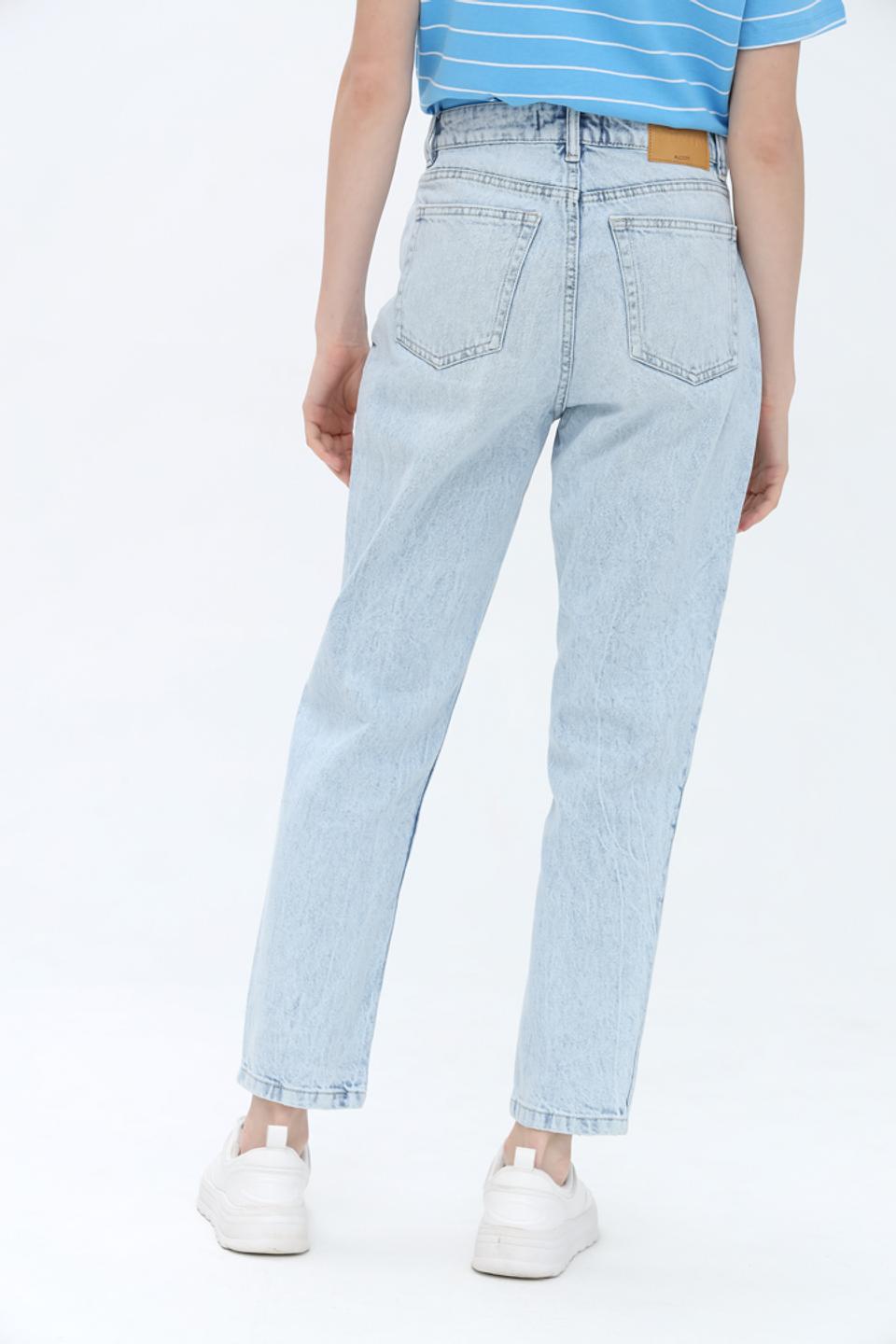 Джинсы Alcott Mom fit голубые