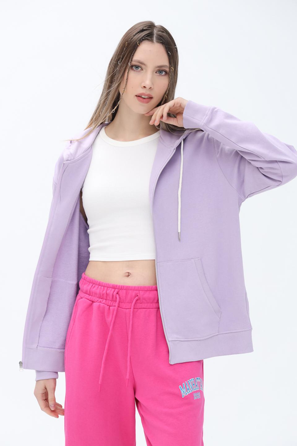 Толстовка Alcott женская лавандовая