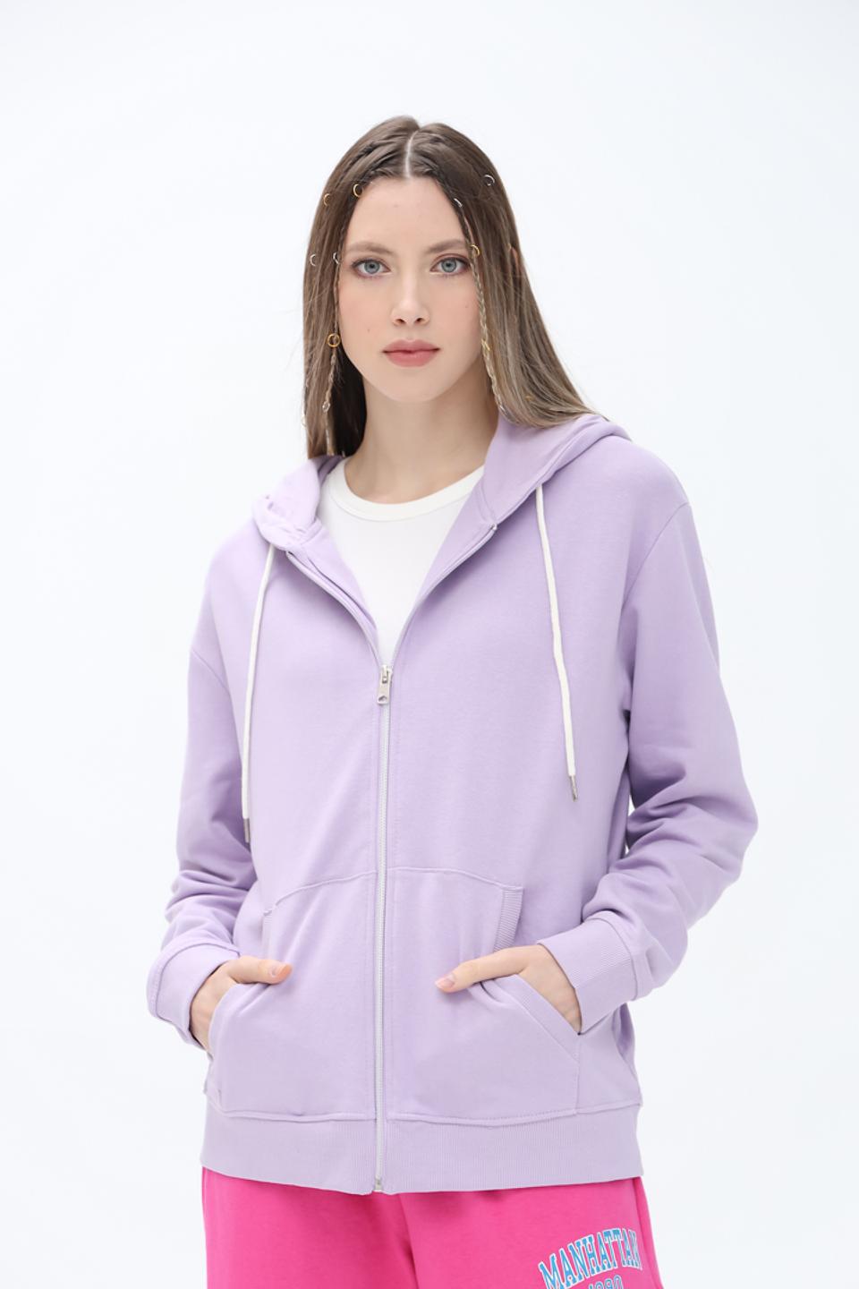 Толстовка Alcott женская лавандовая