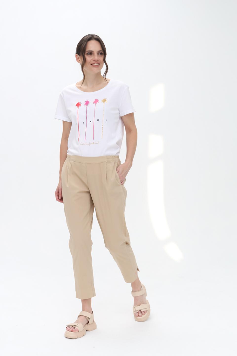 Футболка Frieda and Freddies Miami белый