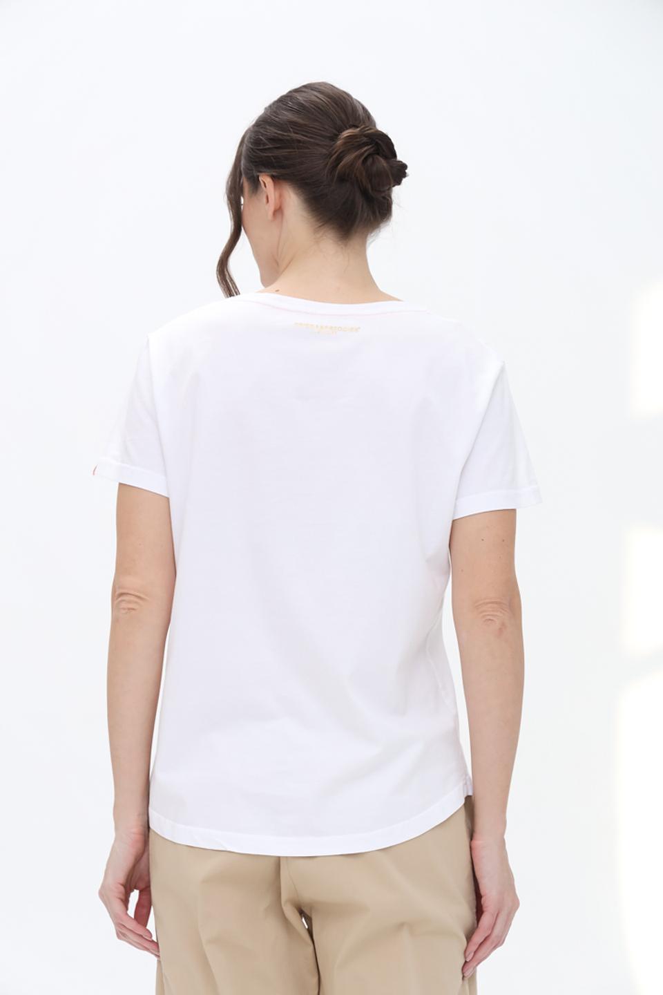 Футболка Frieda and Freddies Miami белый