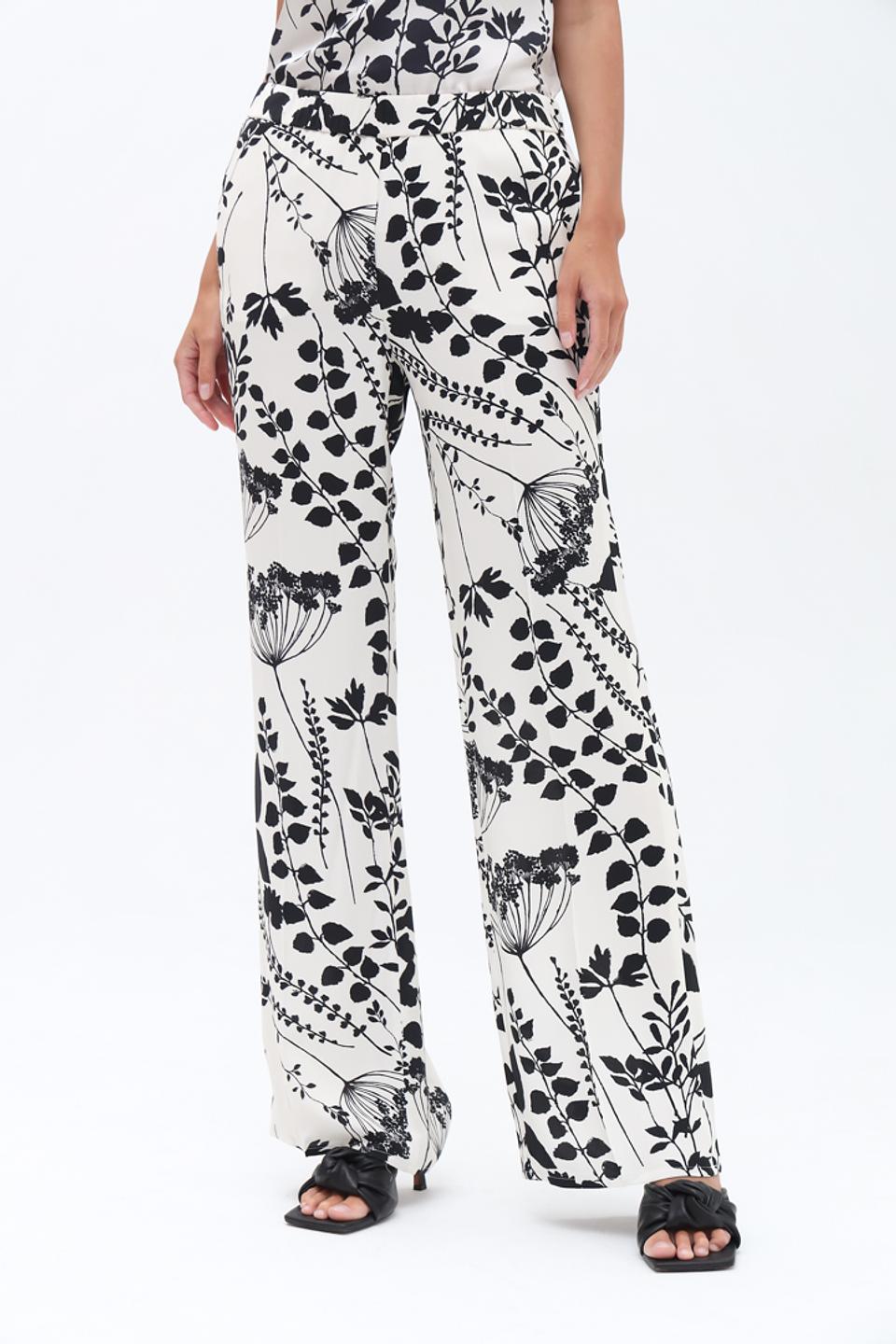 Брюки Luisa Cerano с цветочным принтом