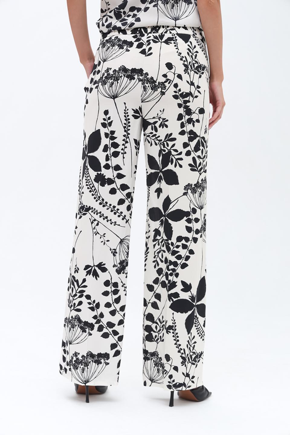 Брюки Luisa Cerano с цветочным принтом