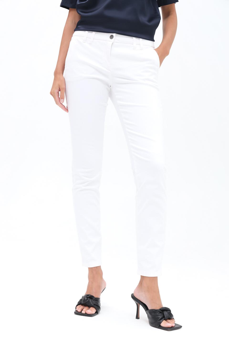 Брюки прямые Luisa Cerano белые