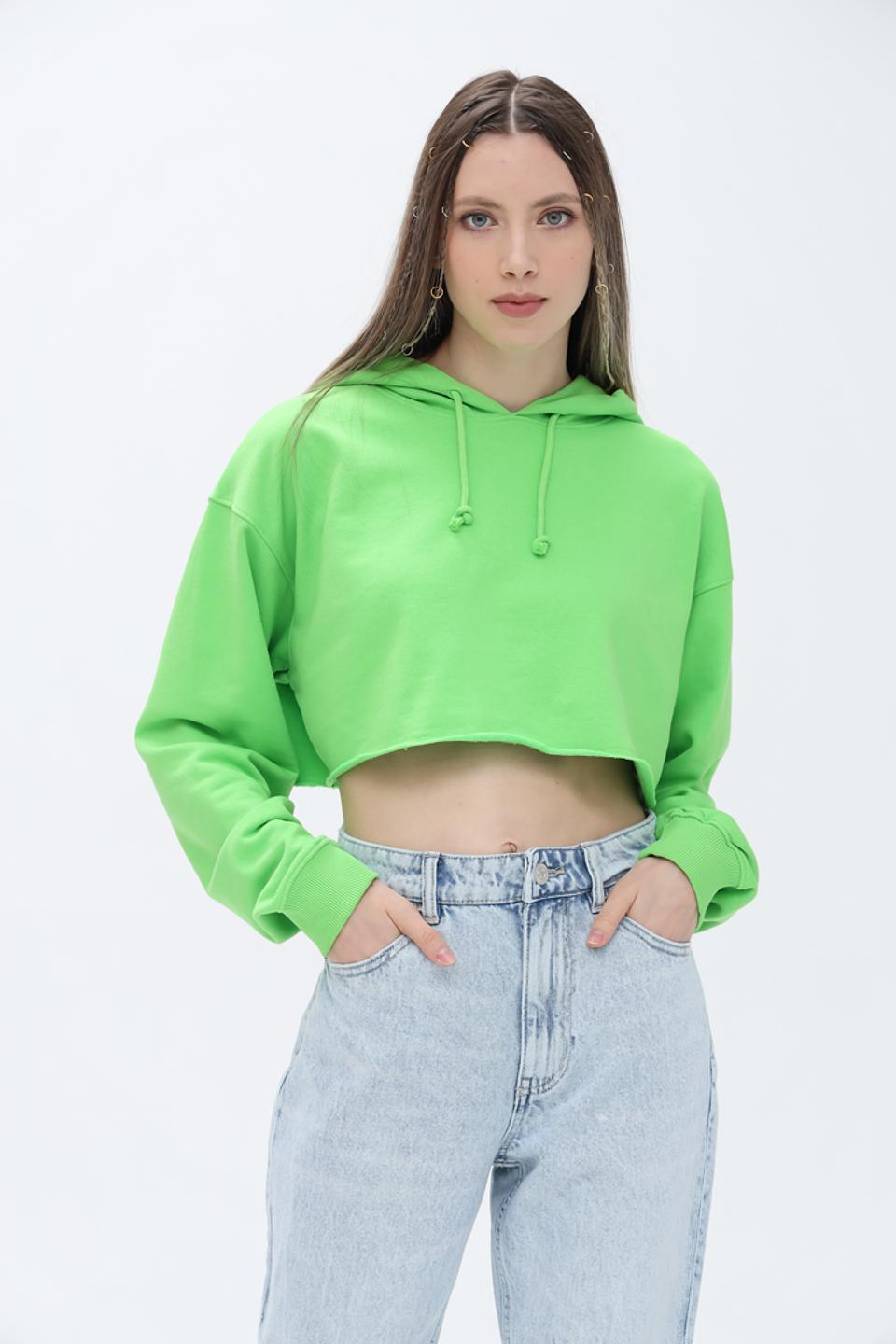 Джемпер Alcott укороченный лайм