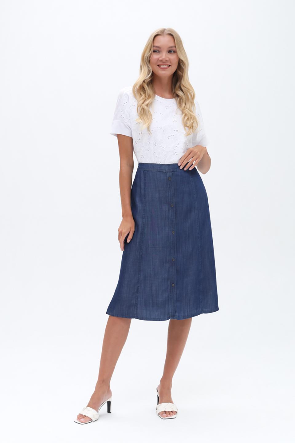 Блуза Lecomte с вышивкой "Richelieu"