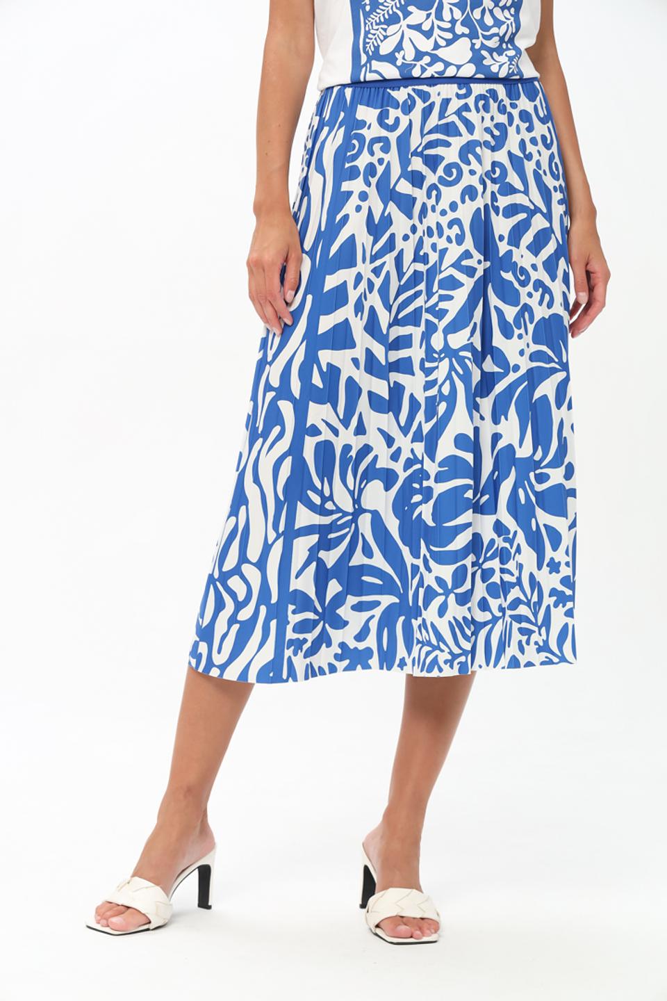 Юбка Oui с цветочным принтом