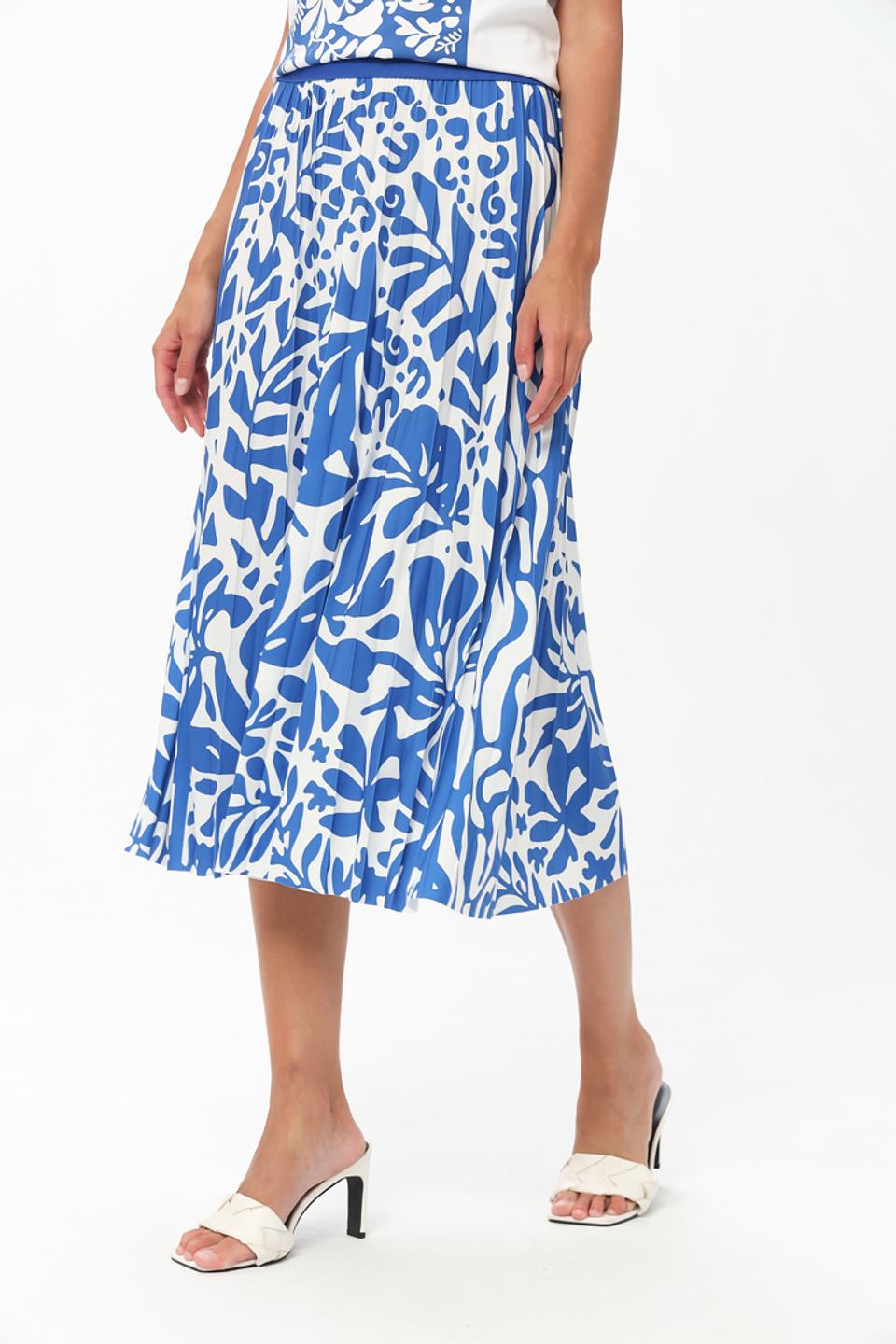 Юбка Oui с цветочным принтом