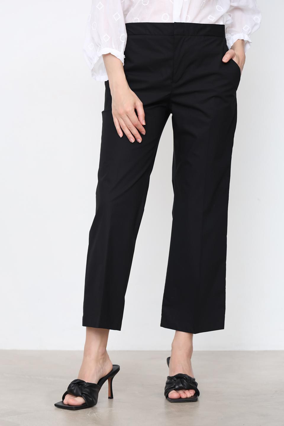 Брюки Twin Set чёрные прямые