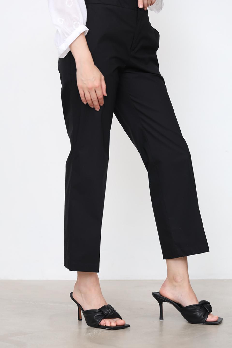 Брюки Twin Set чёрные прямые