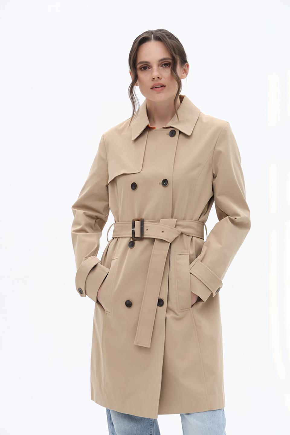 Плащ Tom Tailor бежевый