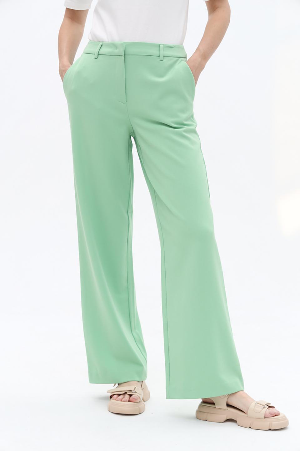 Брюки классические Tom Tailor мятные