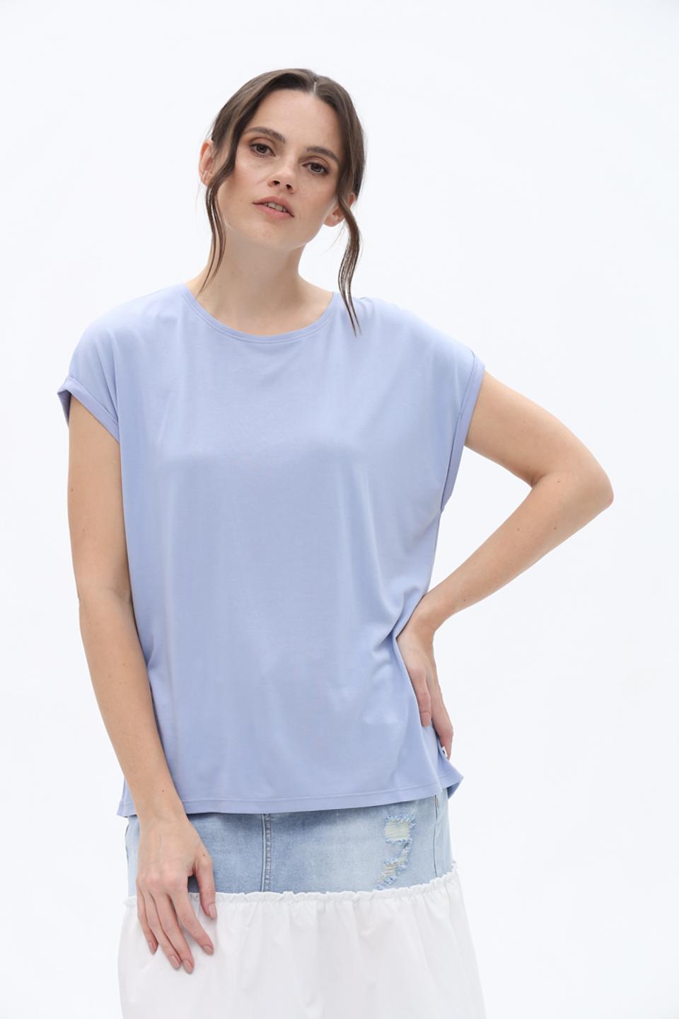 Футболка Tom Tailor denim girl голубая