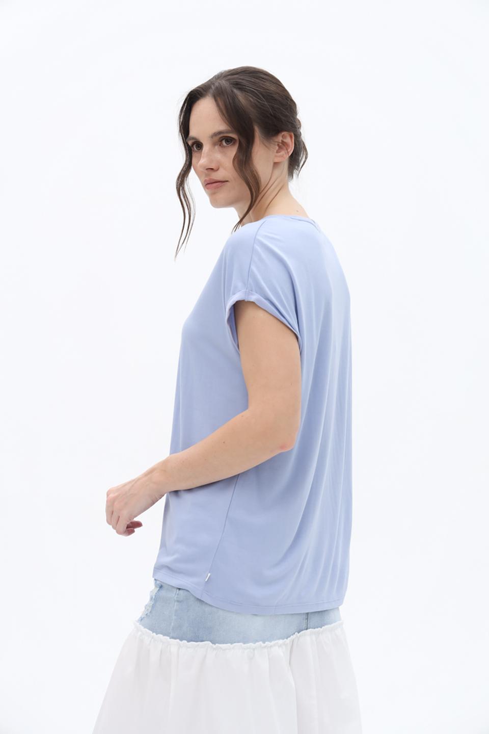 Футболка Tom Tailor denim girl голубая