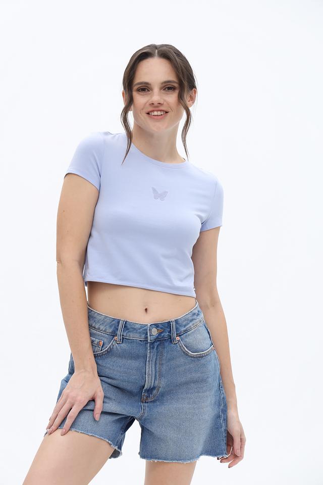 Футболка Tom Tailor denim lilac