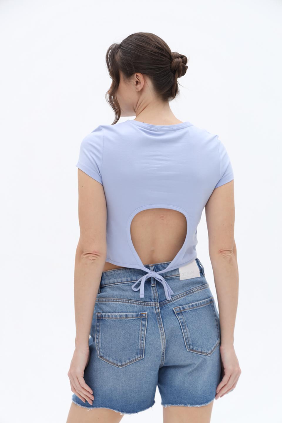 Футболка Tom Tailor denim lilac