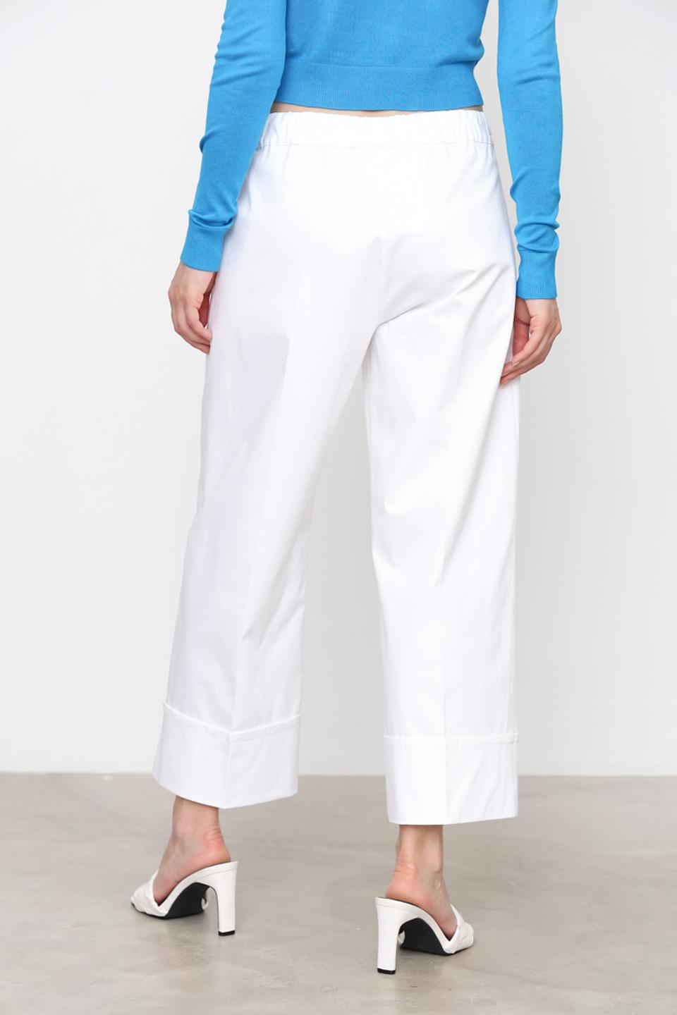 Брюки D. Exterior палаццо белые