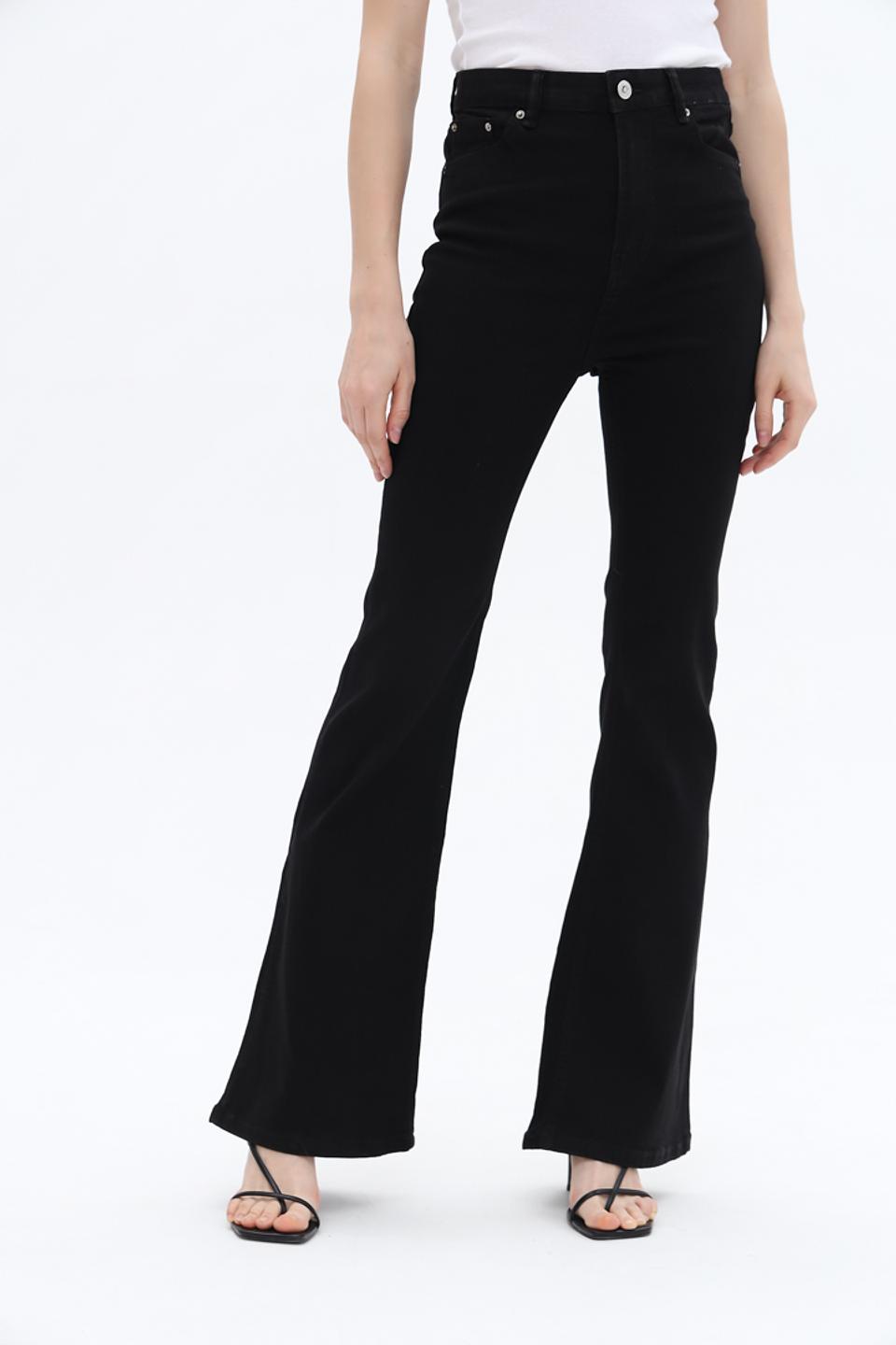 Брюки клеш Alcott чёрные