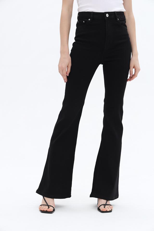 Брюки клеш Alcott чёрные