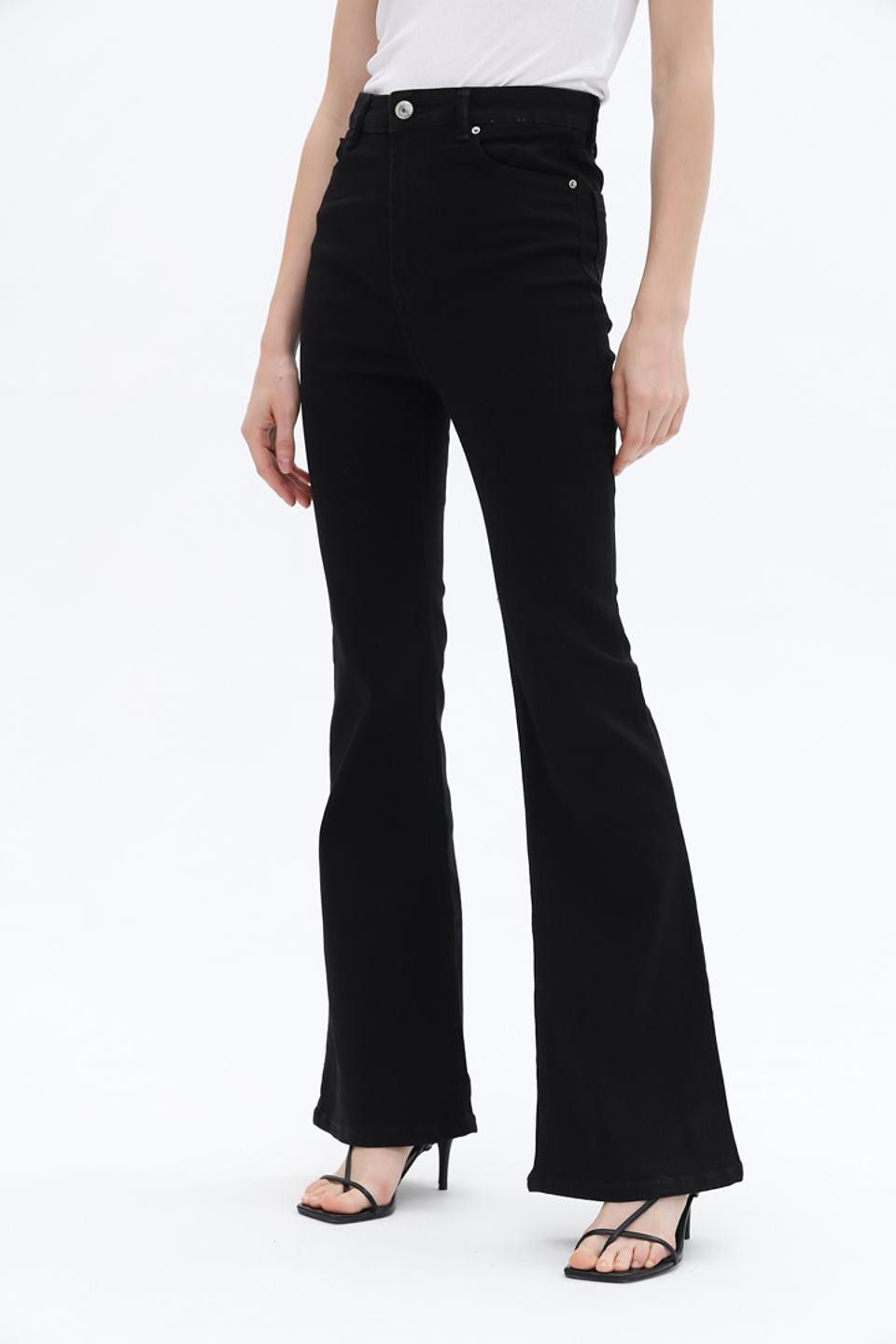 Брюки клеш Alcott чёрные