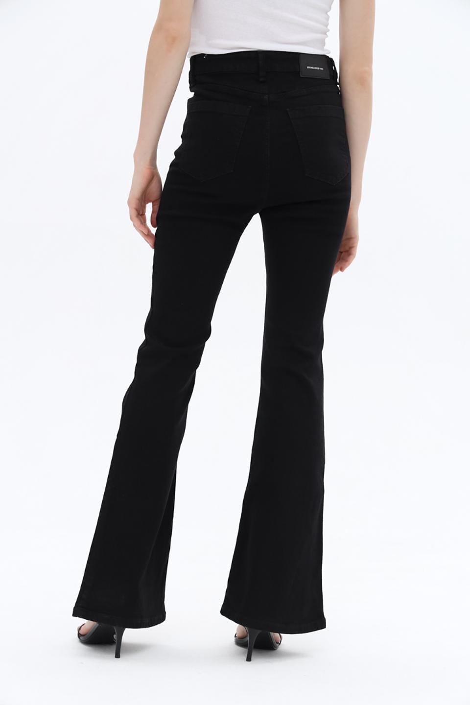 Брюки клеш Alcott чёрные